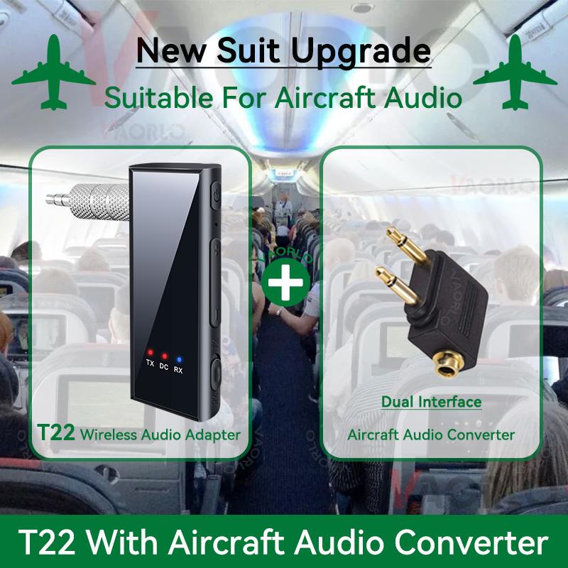 Новый Bluetooth 5.4 аудио передатчик приемник 3.5 мм AUX стерео музыкальный беспроводной адаптер с микрофоном поддержка TF карты воспроизведения для автомобиля ТВ ПК