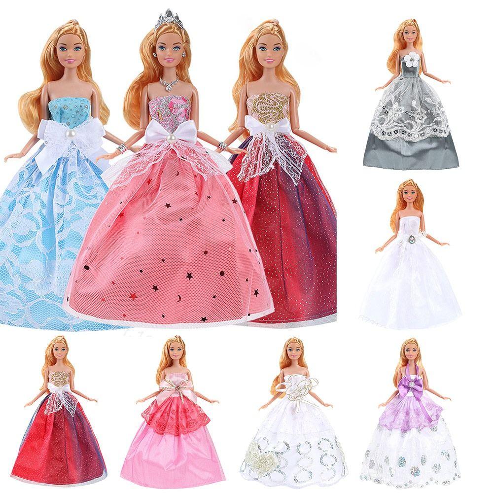Casual Wear Doll Wedding Dress Fashion 30cm Doll Accessories Girl Costume Clothes  30cm Doll
