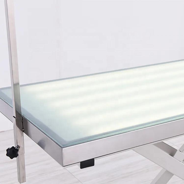 Electric Custom Lifting Led Light Trimming Table For Dog Cat Waterproof Pet Grooming Table