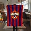 1Pc CSKA Moscow Print Flannel Blanket High Quality Warm Comfortable Cover for All Seasons Perfect for Gifts Home Decor