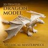 3D-печатная подвижная модель дракона на шарнирах, ornament - Раскрашиваемая фигурка-игрушка для мальчиков, в качестве подарка для детей