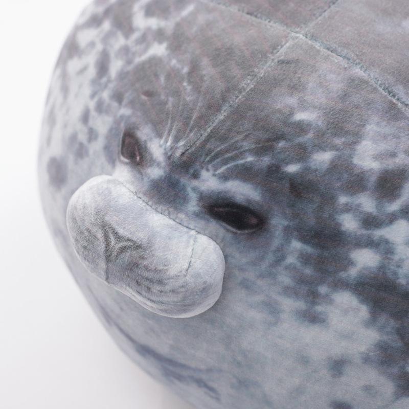 30-60cm Seal Pillow Doll Soft Sea Lion Plush Toys Sea World Animal Seal Plush Stuffed Doll Baby Sleeping Pillow for Kids Gifts