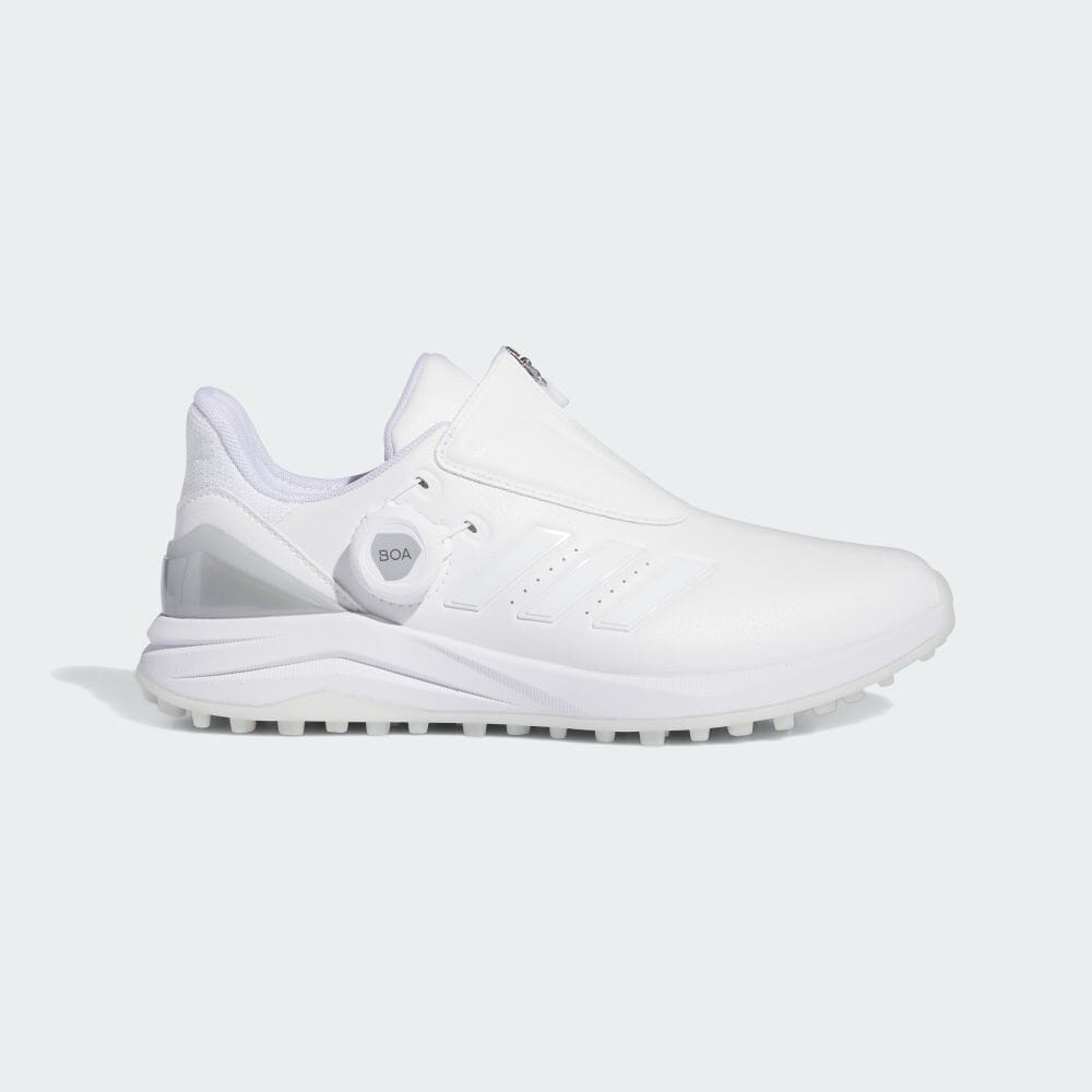 adidas Женская обувь SOLAR MOTION BOA 24 Белая обувь и обувь Спортивная обувь Женская обувь для гольфа IF0288 Белая обувь/Обувь Белая/Серебряный металлик