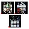 Nail Accessories for Nail Art Decoration Glitter Set Christmas Nail Stickers 3D Snowflake Sequins