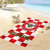 Custom Brentford Print Beach Towel, Large Soft Quick Dry Towel for Beach Camping Swimming