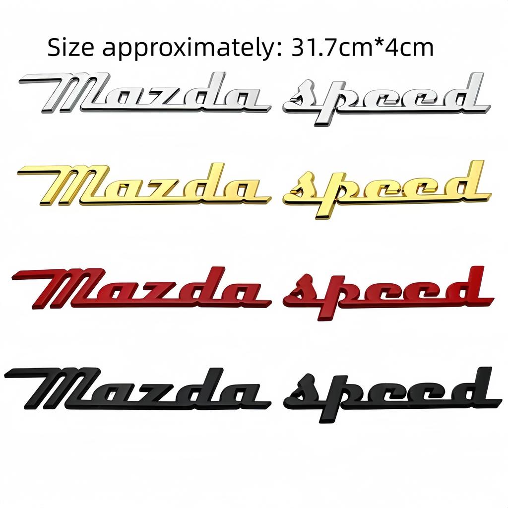 3D Металлическая наклейка-значок MS Speed для автомобиля, боковое крыло, задний багажник, эмблема, декаль, высококачественные аксессуары для стайлинга экстерьера автомобиля