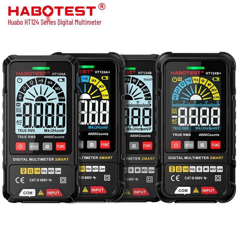 Цифровой мультиметр HT124A+/B+: Высокоточный вольтметр для домашнего использования