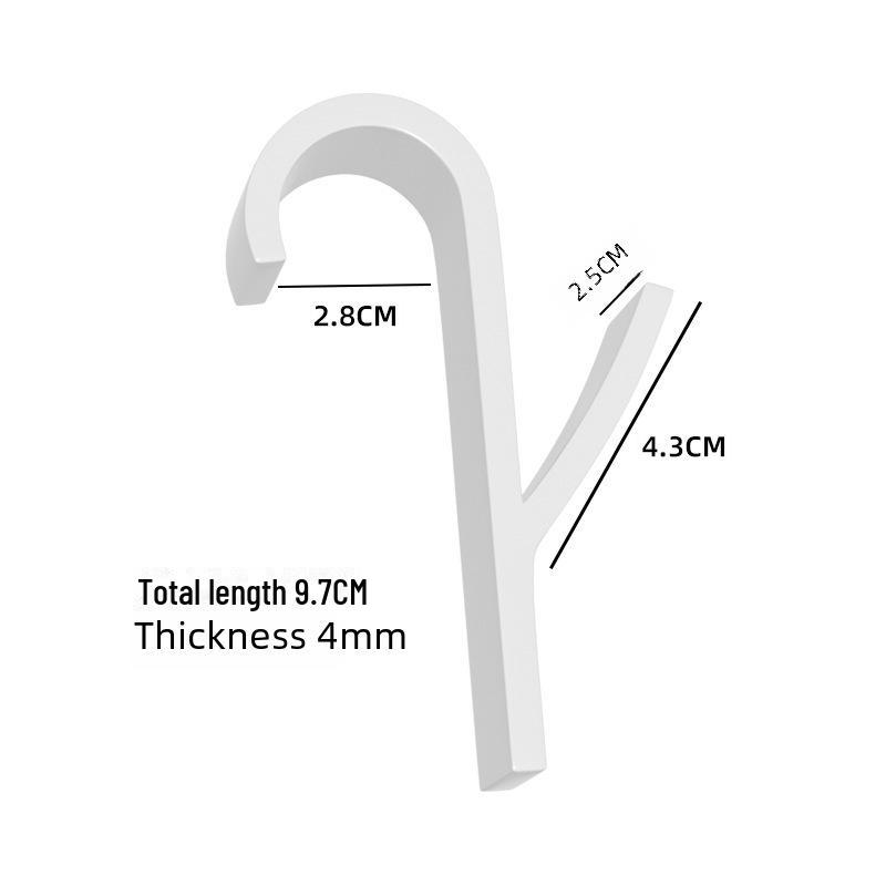 Настенный цилиндрический крючок для одежды для радиатора ванной комнаты без перфорации