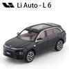 Модель автомобиля Li Auto L6 1/64 Металлическая модель автомобиля Литой металлический автомобиль Игрушки для детей Мальчиков Подарки друзьям Коллекционные украшения