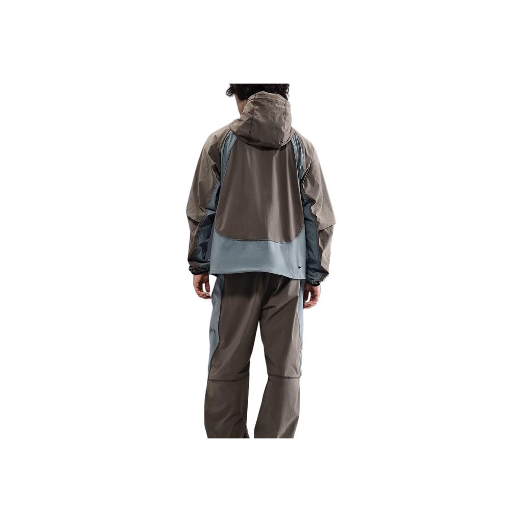 Nike Ветровка Tech Dri-Fit Swoosh Влагоотводящая На молнии С капюшоном Удобная Куртка с длинным рукавом Мужские куртки IH8462-289