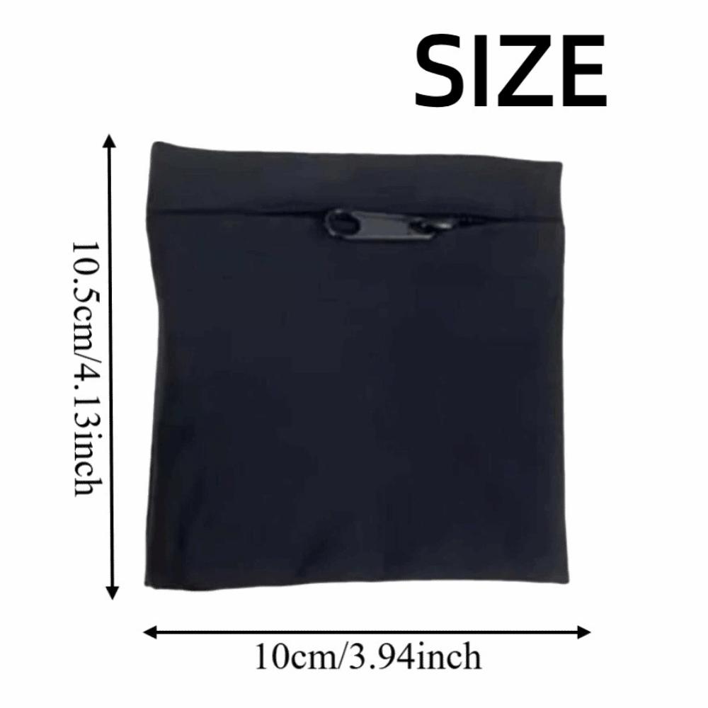 Lightweight Sports Wristlet Bag Zipper Closure Cycling Wrist Bag Zipper Wrist Wallet  Running