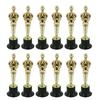12Pcs Oscar Statuette Mold Reward the Winners Magnificent Trophies In Ceremonies