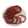 20 Piece Set Girl's Rubber Band Ins Simple Rope Tie Hair High Elastic Ring Headdress