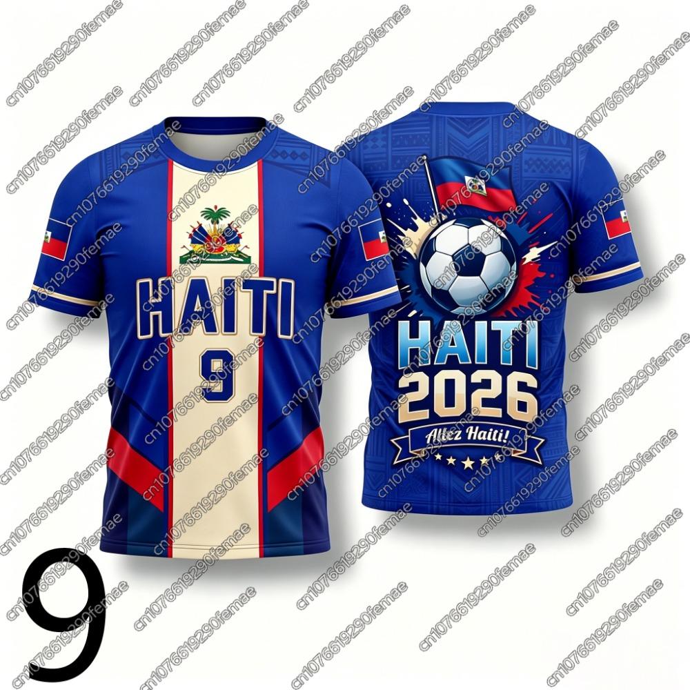 2026 Iraq Style Football Jersey, Lightweight Quick Dry Breathable Sports Tee, Green White Soccer Fan
