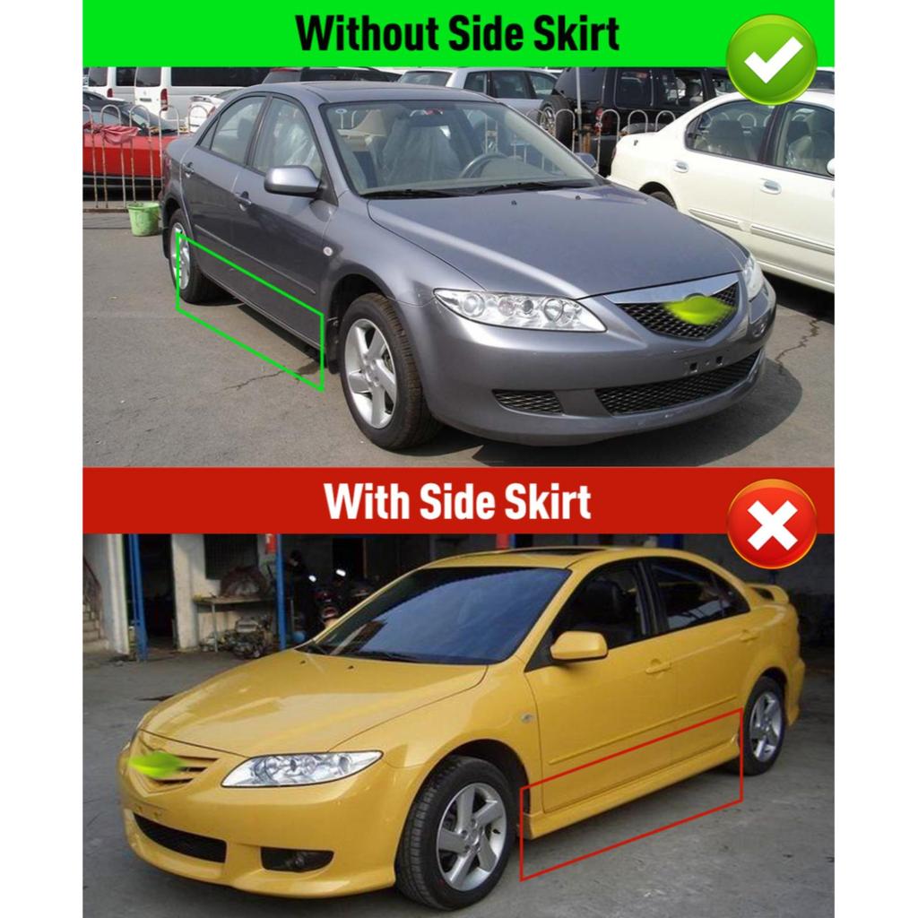 4 ШТ. Автомобильные брызговики, грязезащитные щитки, автомобильные брызговики, совместимые с Mazda 6 седан 2002 2003 2004 2005 2006 2007 2008