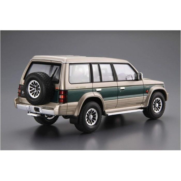 AOSHIMA Модель автомобиля №107 1/24 Mitsubishi V43W Pajero Super Exceed '91 Пластиковый набор для сборки