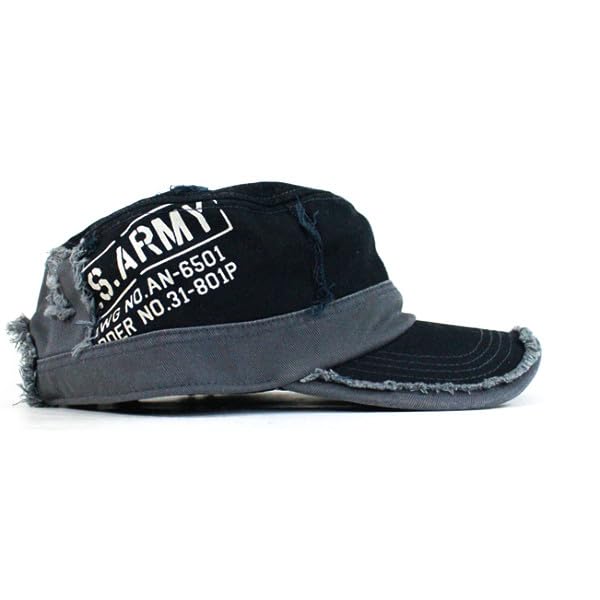 AVIREX Avirex AX Distressed Work Cap for Men and Perfect for and Popular and Trendy Brand for and A Great Day Gift Work Low-Profile Women, Outdoors,