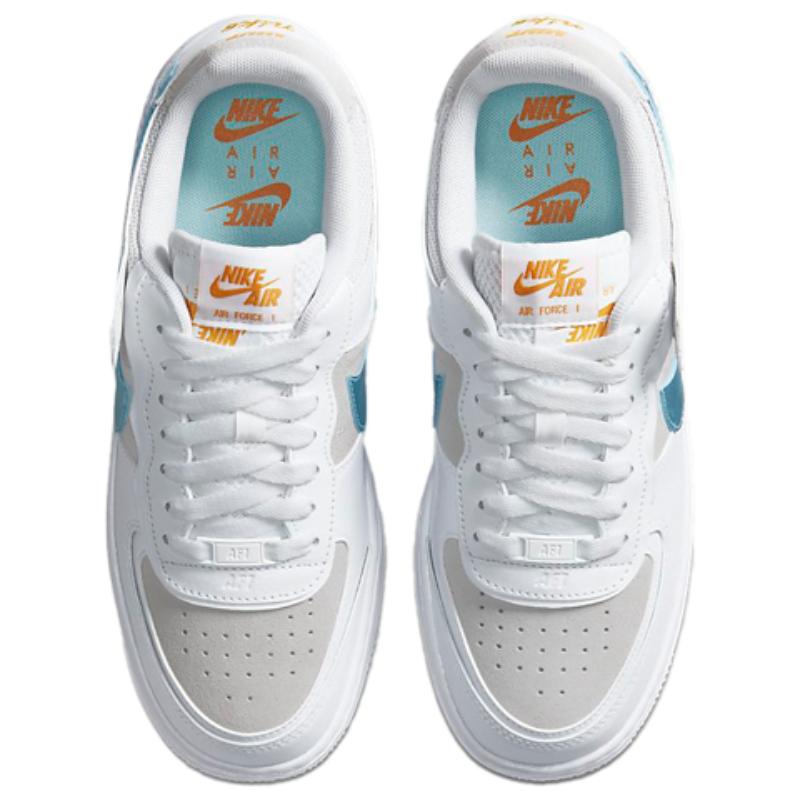 Nike Женские кроссовки Air Force 1 Low Shadow White Vast Grey Glacier Ice DA4286-100