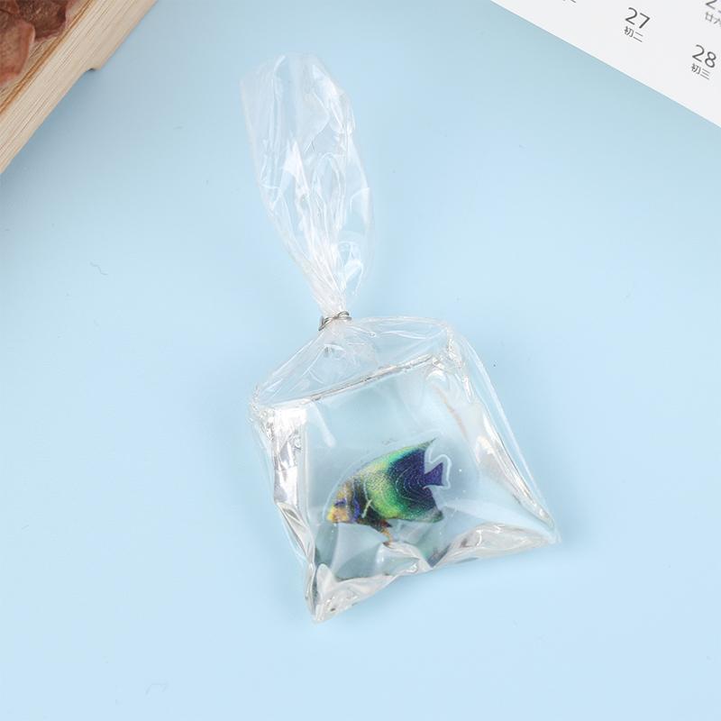 1Bag 1:12 Dollhouse Miniature Fish Tank Fish Cute Ornamental Fish Home Aquarium Decor Toy Doll House Accessories