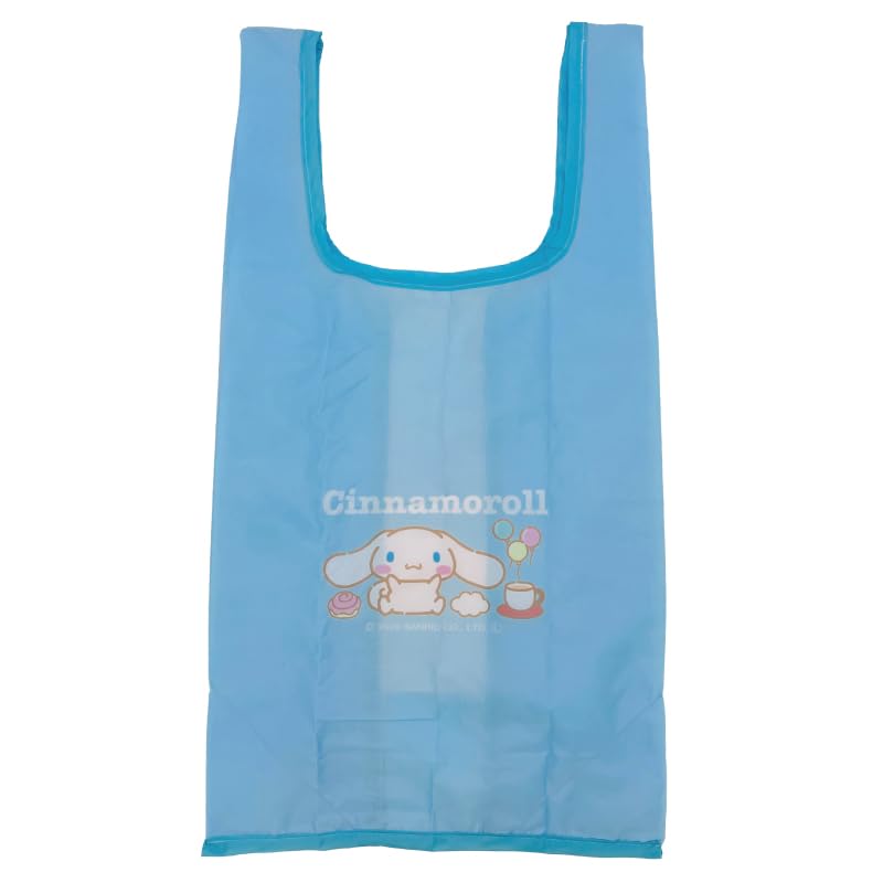 Nakajima Corporation Sanrio Characters Plush Eco Bag Standard Cinnamoroll X W20 X 208378-25 H12.5 D9.5cm