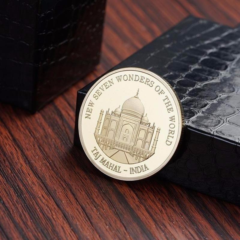 7 типов подарков Новые памятные монеты «Семь чудес света»