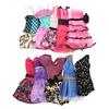 10 в 1 Модные Мини-платья Ручной Работы Одежда для Игрушечных Кукол Стиль Случайный Подарок