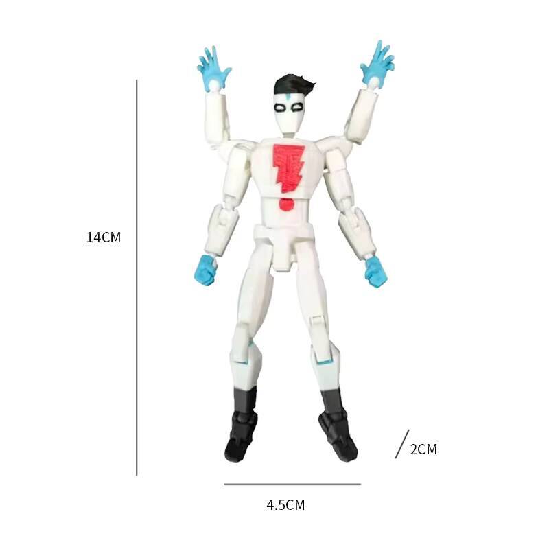 3D-печатная Синемасочная Непобедимая T13 Dummy13 Многосуставная Подвижная 3D-печатная Игрушка-трансформер Фигурка Действия Индивидуальная Игрушка