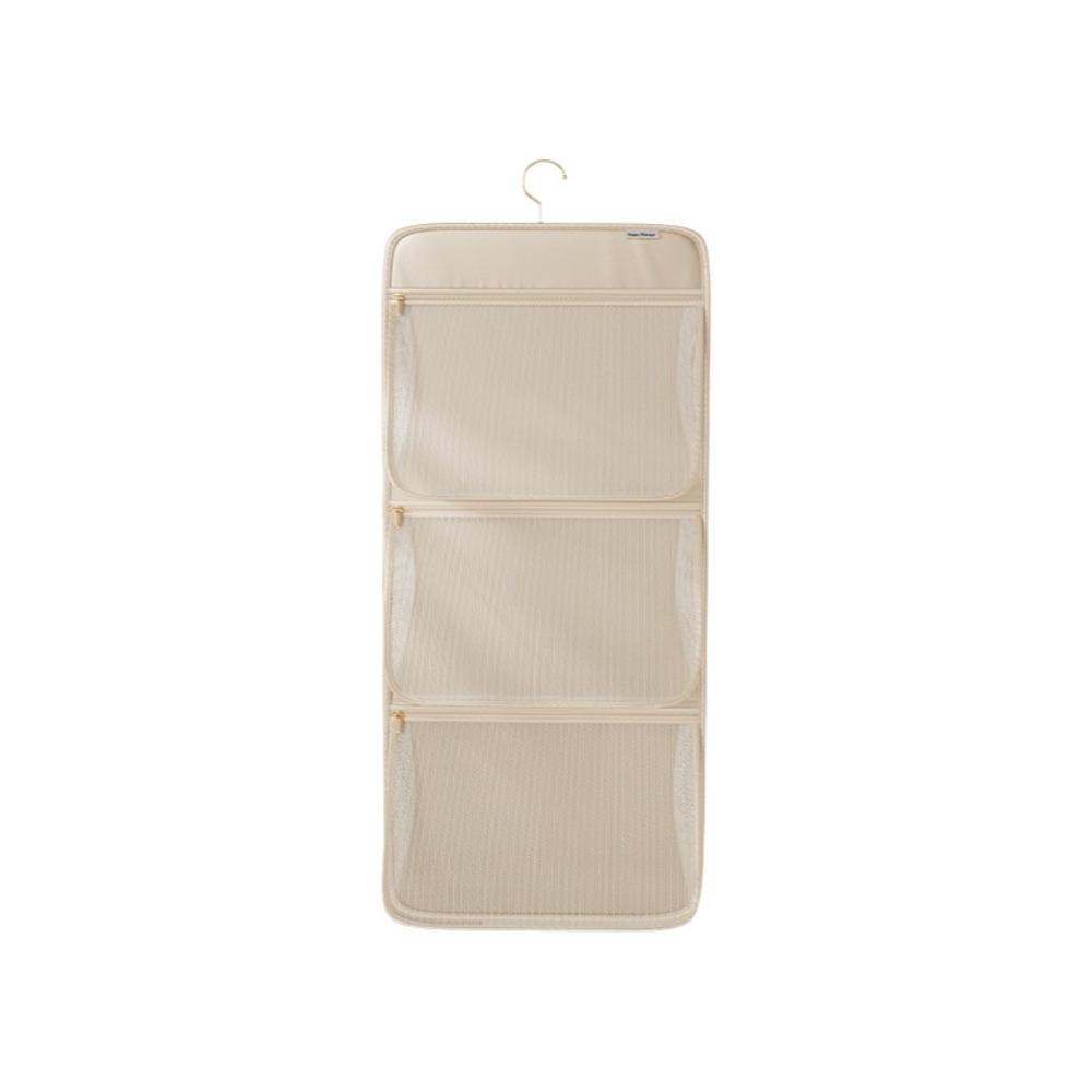 Zippered Hanging Clothes Organizer Large Capacity Closet Socks Dispenser Home Wardrobe