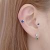 [1+1] Surgical Piercing Love & Star 2 types, choose 1, one side for sale