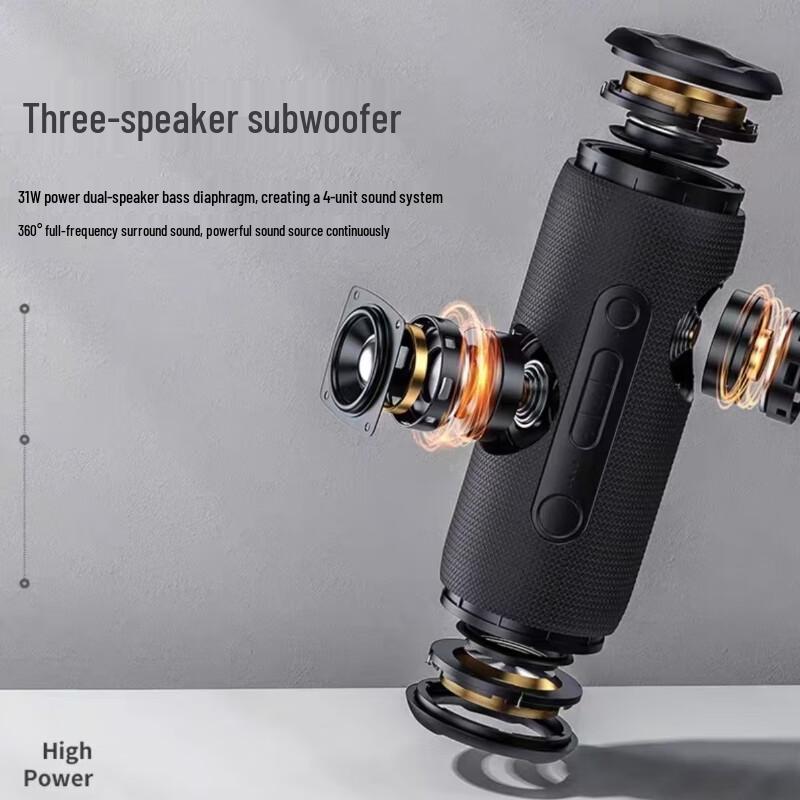 Usewei Y669 Portable IPX7 Waterproof Bluetooth Speaker