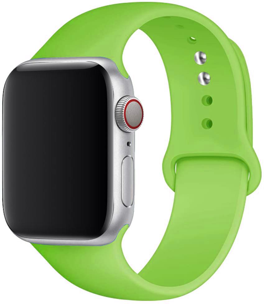 Silicone Strap For Apple Watch Band SE-10 42/46mm 44/45mm 38/40/41mm Bracelet Iwatch Serie 9 8 7 6 5 4 3 Ultra 2 49mm