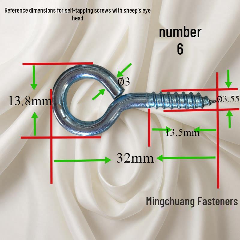 Сине-белый подвес с оцинкованным крепежом и винтами-кольцами - Саморезы, заостренная головка, крючок в стиле «Древесная фактура» для светильников, Новый китайский стиль.