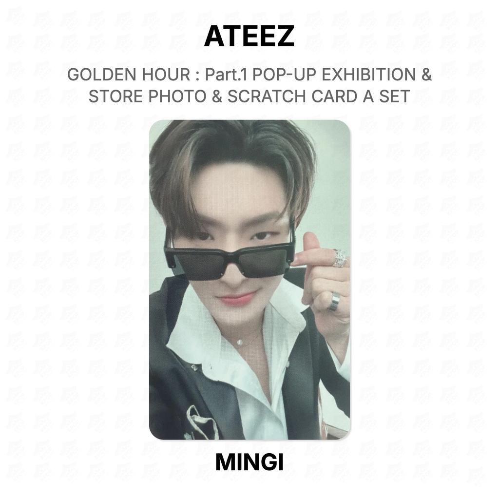 ATEEZ ЗОЛОТОЙ ЧАС : Часть 1 ВЫСТАВКА POP-UP И ФОТО ИЗ МАГАЗИНА И СКРЕТЧ-КАРТА НАБОР Официальная фотокарточка