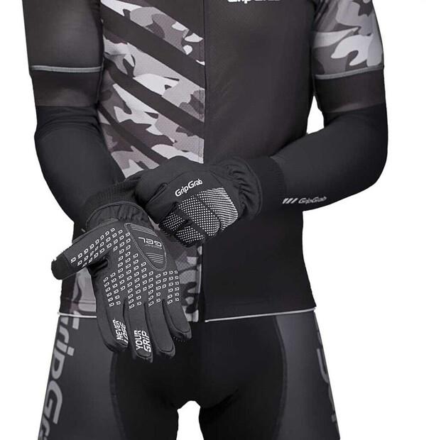 Велосипедные перчатки GripGrab Ride Windproof (черные)