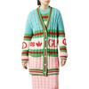 Gucci X Adidas Originals Коллаборация Весна/Лето 2023 Вязаные изделия Женские Синий 717705-XKCQ3-5429