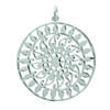 [L5676] - Silver Pendant 'Carmen' Silver (rhodium-plated) - 30 Mm
