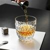 2pcs Sets Diamond Relief Whiskey Glass 250ml/350ml Cocktail Glass Transparent Beer Cup Luxury Wine Glasses Home Drinking Glasses