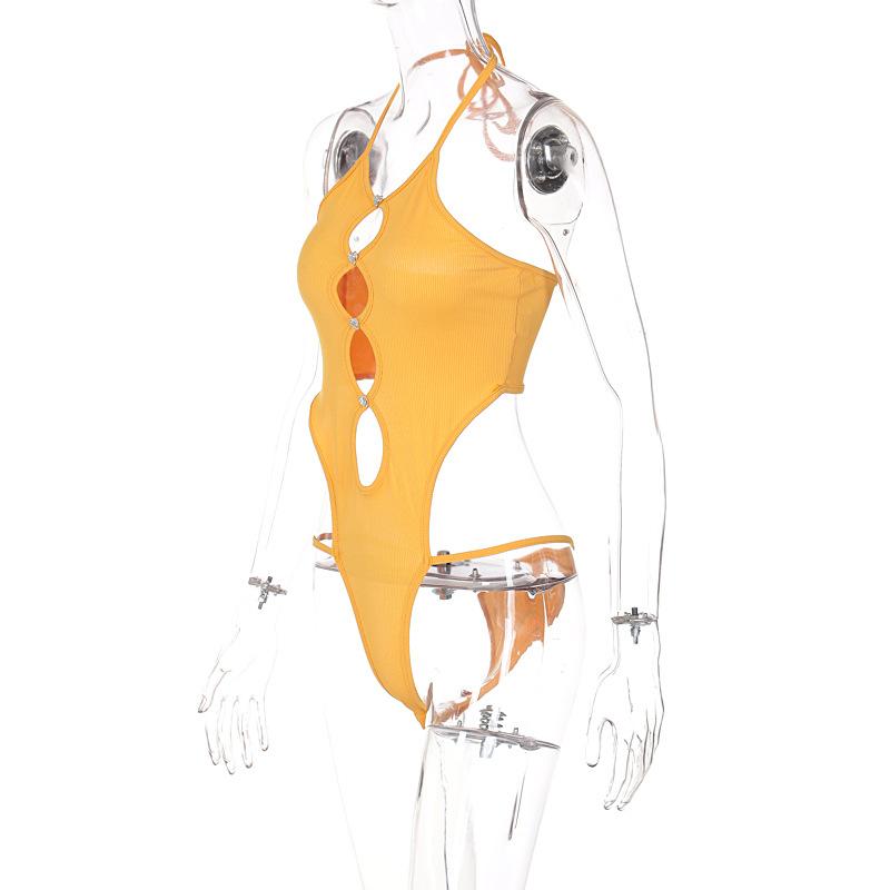 Эстетический сексуальный уличный комбинезон, женский комбинезон с высокой талией и открытыми рукавами, облегающий комбинезон в стиле панк, эмо, альтернативная одежда