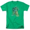 26 Voltron Distressed Defender T Shirt Mens Licensed Cartoon Merchandise Green Unisex T-Shirt