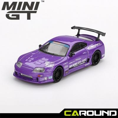 Мини ГТ (1067) 1:64 Toyota Supra (A80) Литой Модель GT-300 Top Secret - Top Secret Фиолетовый