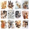 5D DIY Diamond Painting Kit  Dogs  Art Diamond Embroidery Rhinestones Decorations for Home