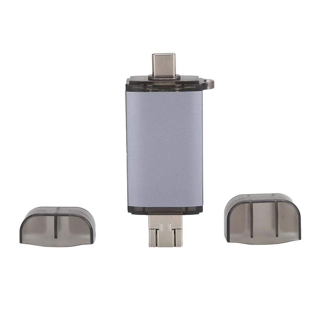 OTG кардридер USB 3.0 Type-C SD TF 6-в-1 Адаптер с хабом 2 разъема для наушников Компьютерные аксессуары
