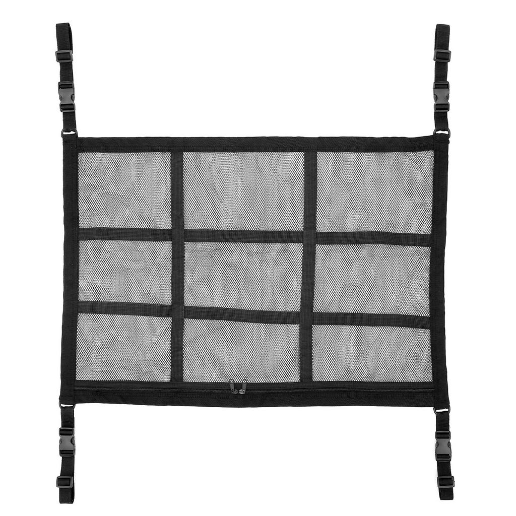 Сетка для багажника на потолок автомобиля, двухслойная, прочная, несущая сетка, органайзер для хранения на крыше автомобиля, экономящая место, сумки для хранения на потолке автомобиля