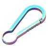 Titanium Alloy Carabiner Keychain Heavy Duty Key Organizer Durable Key Ring  Outdoor Sports