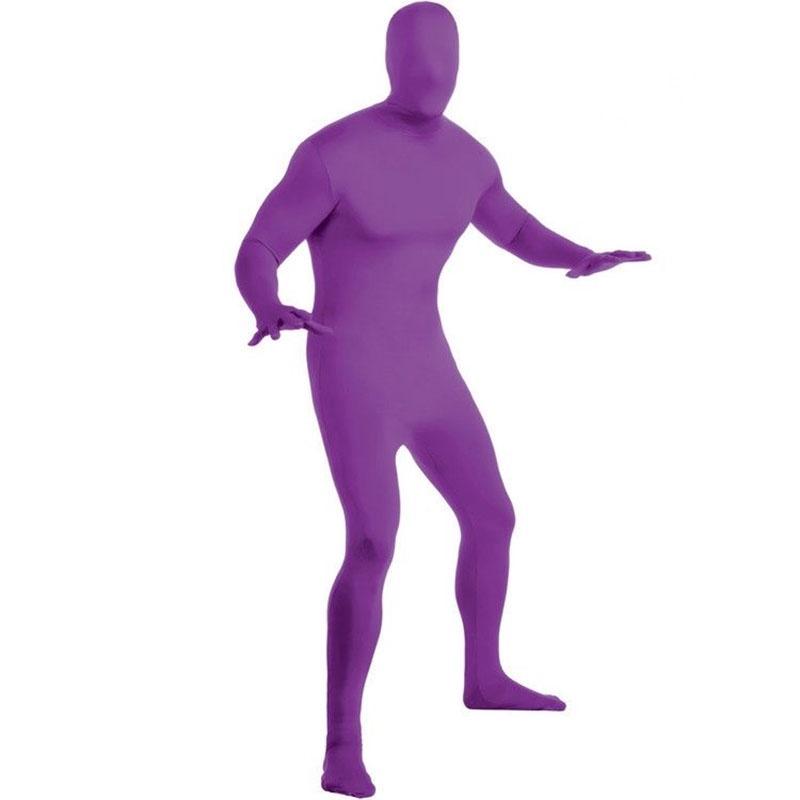 Кожа Боди Костюм Комбинезон Костюмы Зентаи Унисекс Костюм для Вечеринки на Хэллоуин