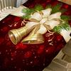 3D Printed Christmas Tablecloth Rectangular for Party Home Picnic Table Cloth
