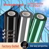 Full Blackout Privacy Sunshade Film: Heat & UV-Blocking One-Way Glass Sticker