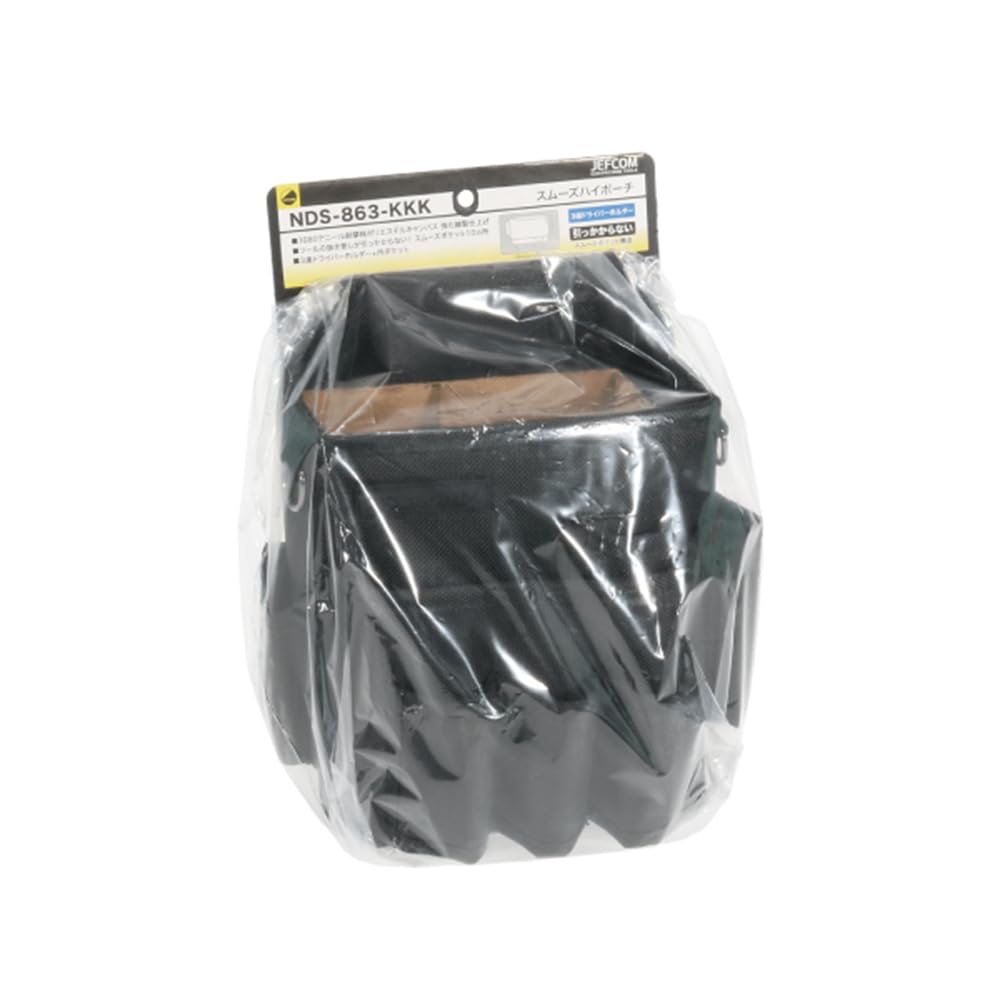 Jeffcom Гладкий Высокий Подсумок с 3 Держателями для Драйверов и Внутренним Карманом NDS-863-KKK