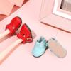 1 Pair Fashion Fit 1/6 Scale PU Leather Change Clothes Game Play House Doll Shoes Dolls Accessories