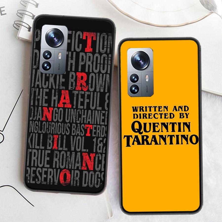Написано и снято Квентином Тарантино Прозрачный чехол для телефона для Xiaomi Poco X7 X6 X5 F6 F5 F7 Mi 14 Ultra 15 13 12 12X 12T 11T 10T Pro